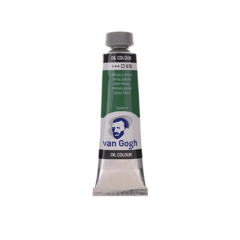 Talens van gogh χρώματα λαδιού 60ml (675-Phthalo Green) Talens van gogh χρώματα λαδιού 60ml (675-Phthalo Green)