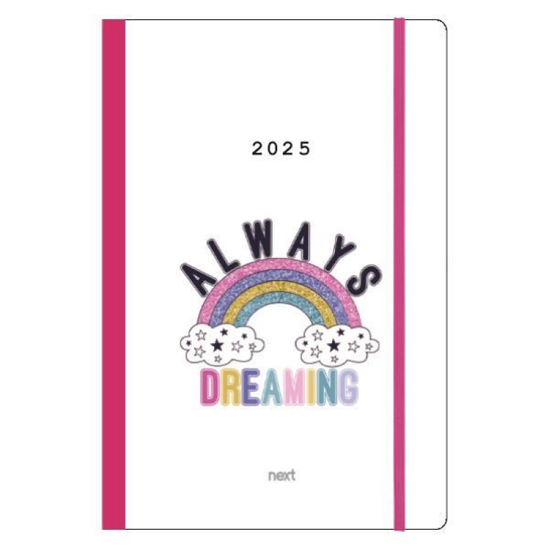 Next ημερολόγιο 2025 Trends ημερήσιο flexi με λάστιχο 12x17εκ. Rainbow Next ημερολόγιο 2025 Trends ημερήσιο flexi με λάστιχο 12x17εκ. Rainbow