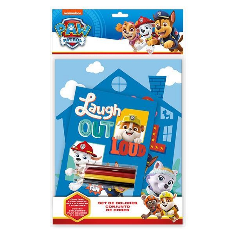 Σετ ζωγραφικής "Paw Patrol I", με ξυλομπογιές Y31x21x2εκ.