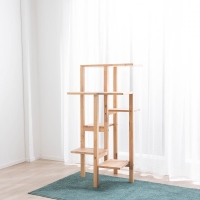 Γατόδεντρο Nextdeco Natural μασίφ ξύλο Υ113,5x54x60εκ.