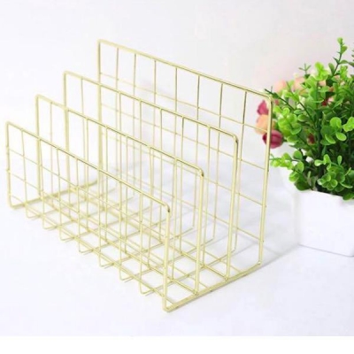 Βάση οργάνωσης χρυσή μεταλλική Υ15x24x11,5εκ.