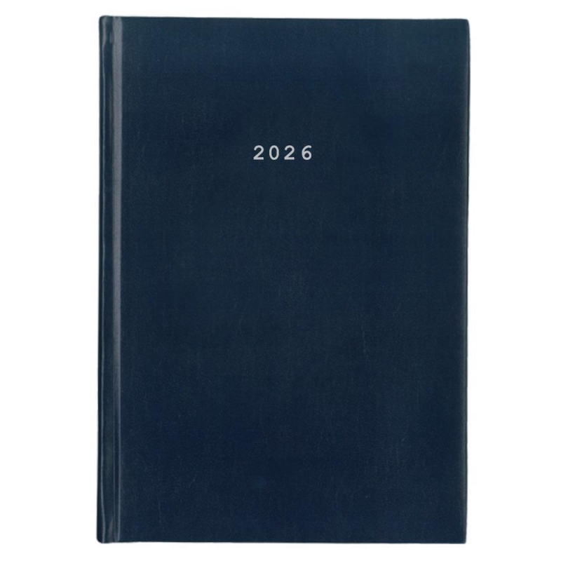 Next ημερολόγιο 2026 basic ημερήσιο δετό μπλε 12x17εκ.