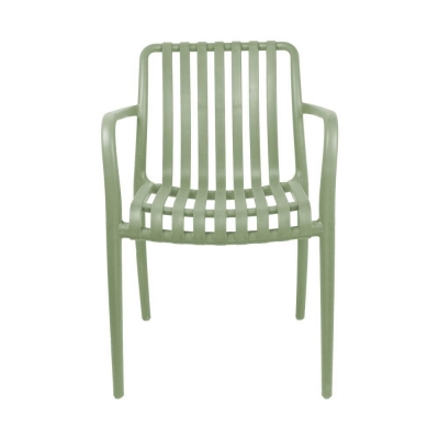 Καρέκλα πλαστική Urban Nextdeco σκούρο πράσινο PP UV protection Y80,5x54x58,5 εκ.