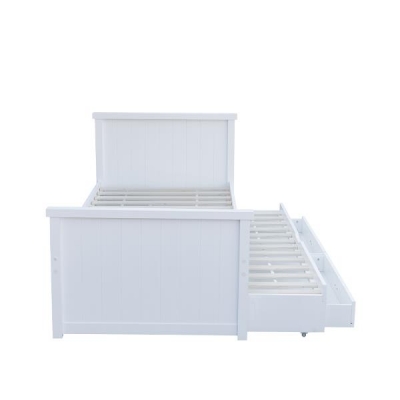 Κρεβάτι μονό Nextdeco Elliot (στρώμα 90x190εκ.) με αποθηκευτικό χώρο λευκό Υ90x100x210εκ Κρεβάτι μονό Nextdeco Elliot (στρώμα 90x190εκ.) με αποθηκευτικό χώρο λευκό Υ90x100x210εκ