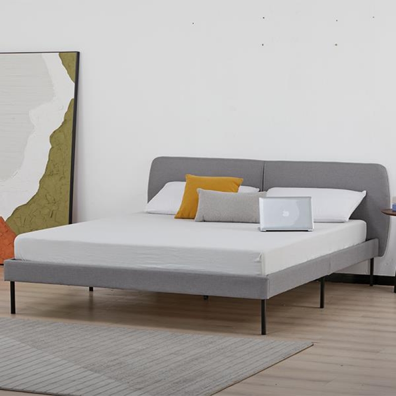 Κρεβάτι διπλό Nextdeco Jakarta khaki 160x200xY61εκ. Κρεβάτι διπλό Nextdeco Jakarta khaki 160x200xY61εκ.