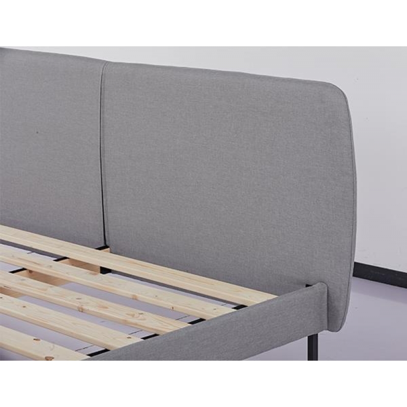 Κρεβάτι διπλό Nextdeco Jakarta khaki 160x200xY61εκ. Κρεβάτι διπλό Nextdeco Jakarta khaki 160x200xY61εκ.