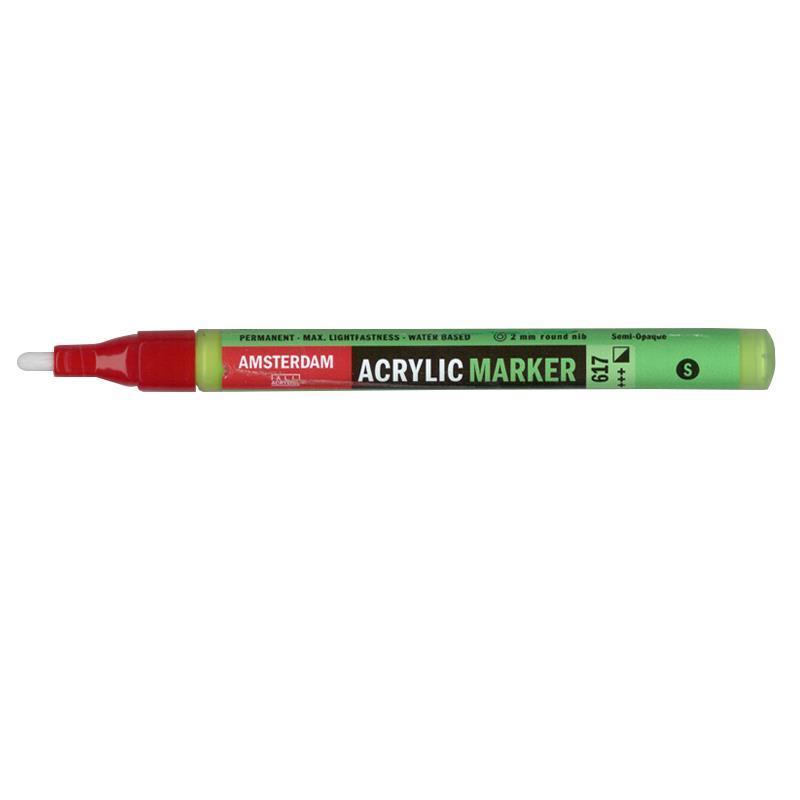 Talens amsterdam marker 617 yellowish green small Talens amsterdam marker 617 yellowish green small