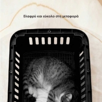 Κλουβί μεταφοράς κατοικιδίων πλαστικό Υ37×58×37εκ. Κλουβί μεταφοράς κατοικιδίων πλαστικό Υ37×58×37εκ.