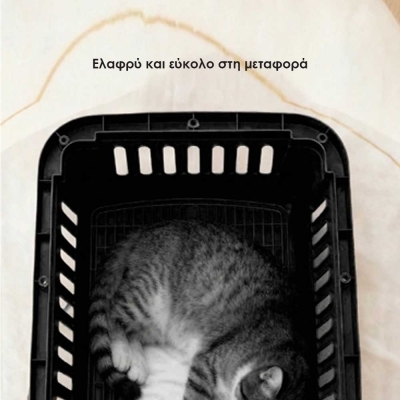 Κλουβί μεταφοράς κατοικιδίων πλαστικό Υ37×58×37εκ. Κλουβί μεταφοράς κατοικιδίων πλαστικό Υ37×58×37εκ.