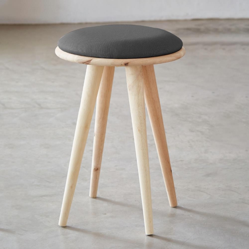 Σκαμπό Nextdeco Natural μασίφ ξύλο Υ51,5xØ34,5εκ. Σκαμπό Nextdeco Natural μασίφ ξύλο Υ51,5xØ34,5εκ.