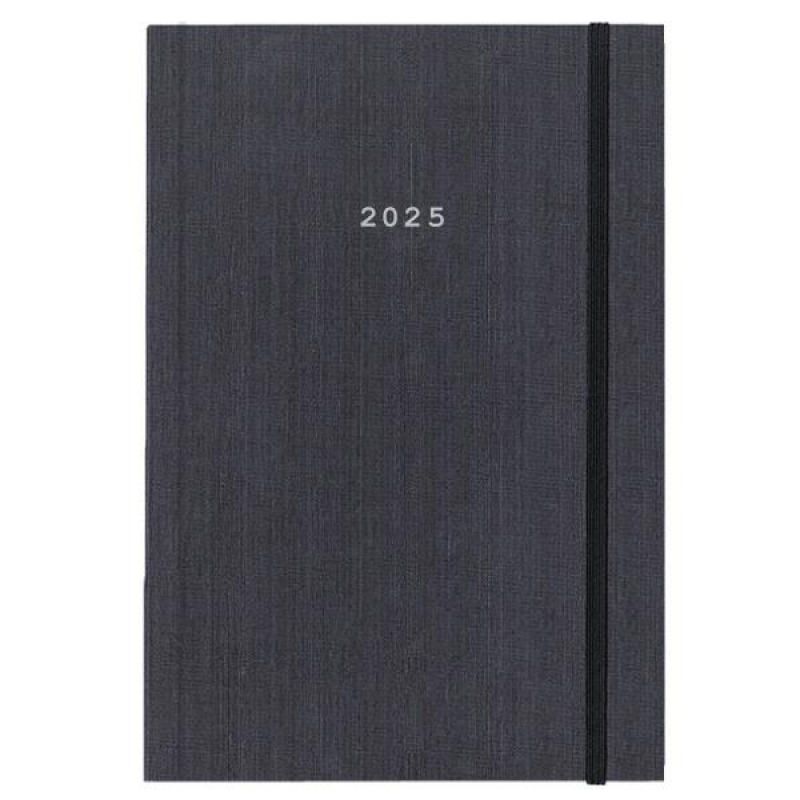 Next ημερολόγιο 2025 fabric ημερήσιο δετό γκρι με λάστιχο 12x17εκ. Next ημερολόγιο 2025 fabric ημερήσιο δετό γκρι με λάστιχο 12x17εκ.