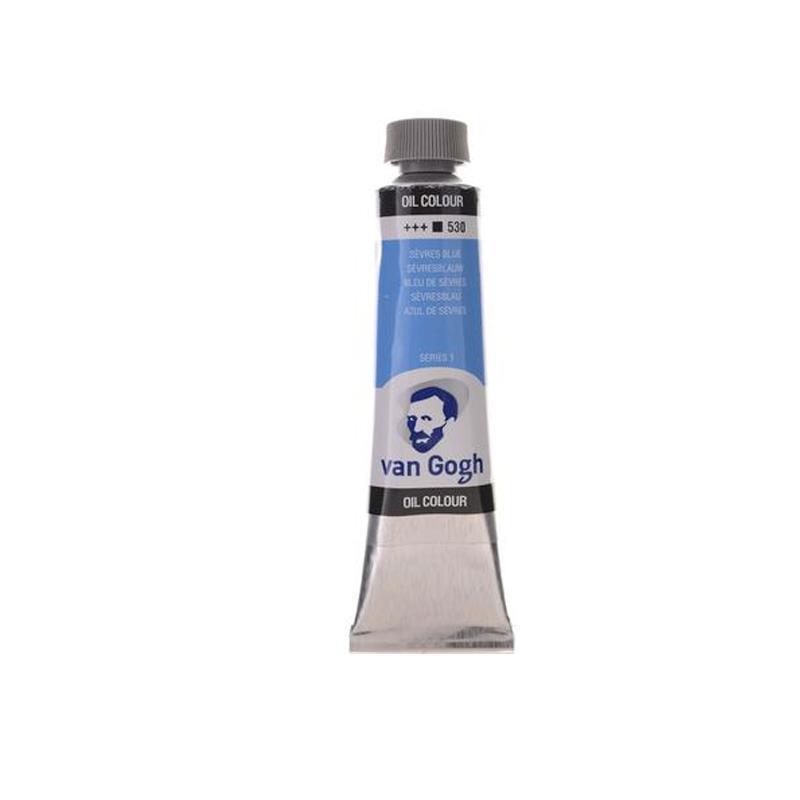 Talens van gogh χρώματα λαδιού 60ml (530-Sevres Blue) Talens van gogh χρώματα λαδιού 60ml (530-Sevres Blue)