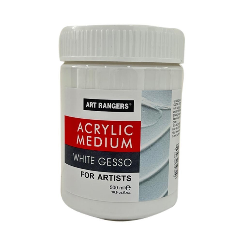 Gesso λευκό 500 ml Υ12x8,5εκ. Gesso λευκό 500 ml Υ12x8,5εκ.
