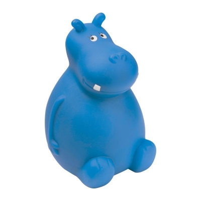 Κουμπαράς ιπποπόταμος Hippo μπλε Υ13x8,6x8εκ.