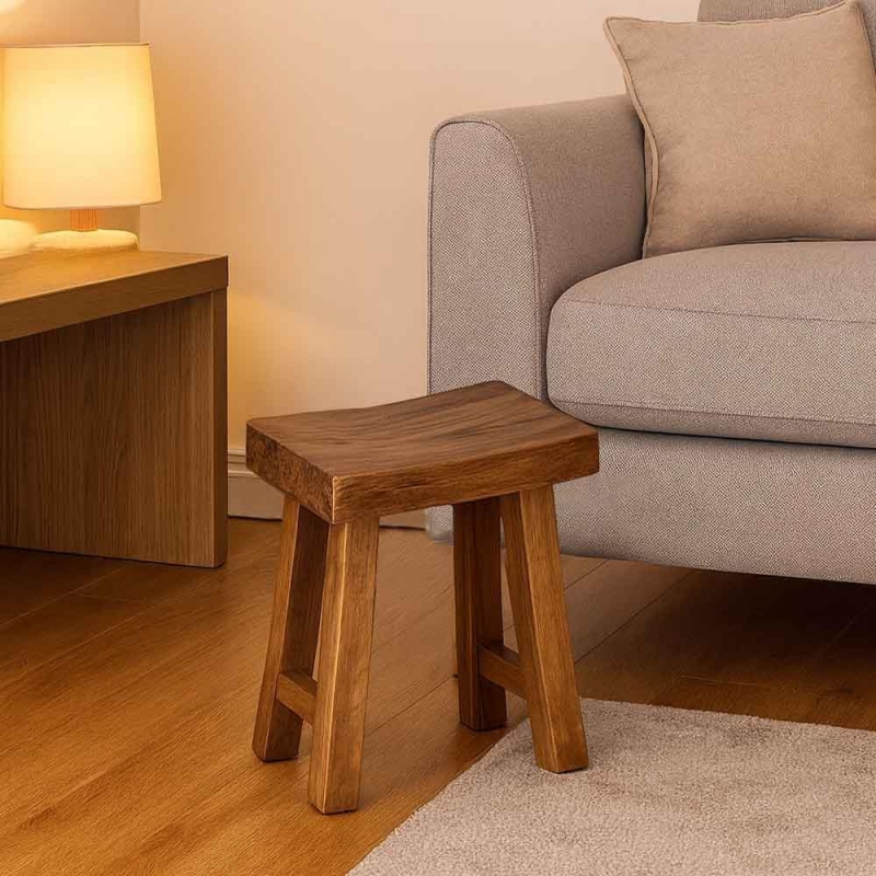 Σκαμπό Nextdeco Tribeca ανακυκλωμένο ξύλο mahoni Υ45x20x40εκ. Σκαμπό Nextdeco Tribeca ανακυκλωμένο ξύλο mahoni Υ45x20x40εκ.