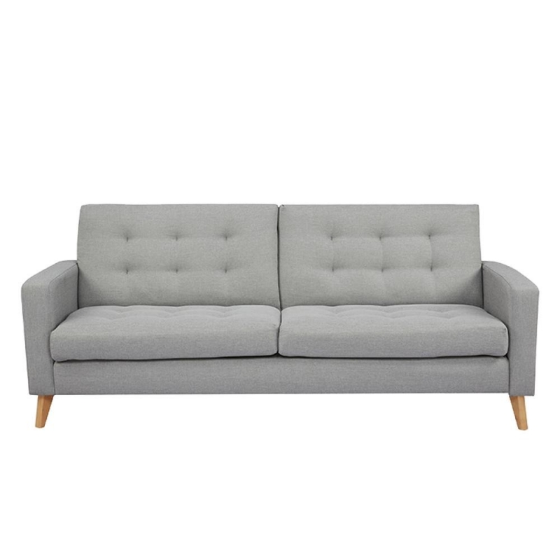Καναπές κρεβάτι τριθέσιος Nextdeco Soho khaki light Υ81x201x90εκ. Καναπές κρεβάτι τριθέσιος Nextdeco Soho khaki light Υ81x201x90εκ.