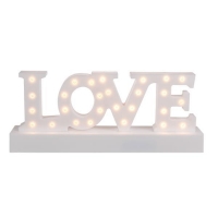 Φωτιστικό-πινακίδα «Love» με 27 led Y13,1x31,2x6,5εκ.