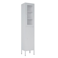 Ντουλάπι μεταλλικό Nextdeco με 2 πόρτες λευκό Υ180x35x30εκ. Ντουλάπι μεταλλικό Nextdeco με 2 πόρτες λευκό Υ180x35x30εκ.