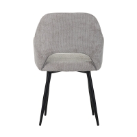 Πολυθρόνα Factols Inart μπεζ-γκρι ύφασμα-πόδι μαύρο μέταλλο 53x61x84εκ Πολυθρόνα Factols Inart μπεζ-γκρι ύφασμα-πόδι μαύρο μέταλλο 53x61x84εκ