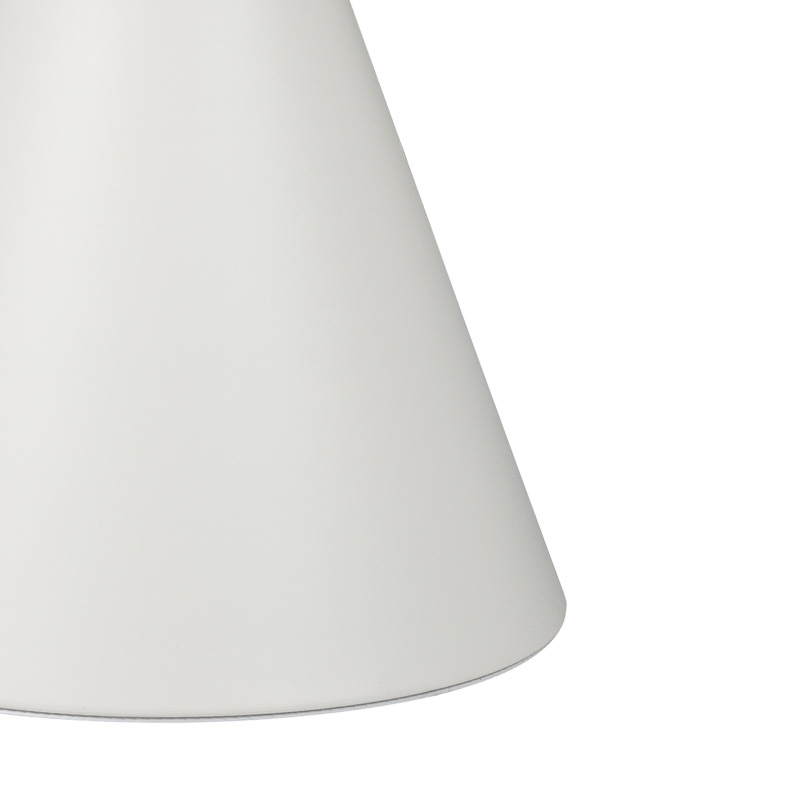 Βοηθητικά τραπέζια Coozlin Inart sintered stone σε απόχρωση λευκό μαρμάρου με λευκό μέταλλο