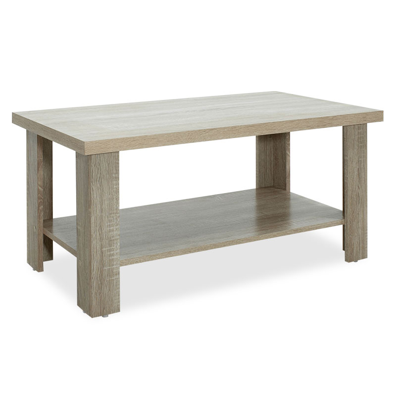 Τραπέζι σαλονιού RIANO pakoworld χρώμα sonoma 89,5x49,5x42,5εκ Τραπέζι σαλονιού RIANO pakoworld χρώμα sonoma 89,5x49,5x42,5εκ