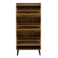 Παπουτσοθήκη Thelma pakoworld 12 ζεύγων oak 60x23.8x131.6εκ Παπουτσοθήκη Thelma pakoworld 12 ζεύγων oak 60x23.8x131.6εκ