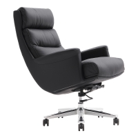 Καρέκλα γραφείου διευθυντή Nagal pakoworld PU σε μαύρη απόχρωση 71x73x117-123εκ Καρέκλα γραφείου διευθυντή Nagal pakoworld PU σε μαύρη απόχρωση 71x73x117-123εκ