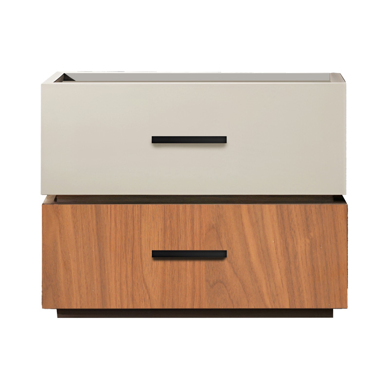 Κομοδίνο Sonlen pakoworld mdf σε καρυδί-μπεζ απόχρωση 60x40x44.5εκ Κομοδίνο Sonlen pakoworld mdf σε καρυδί-μπεζ απόχρωση 60x40x44.5εκ