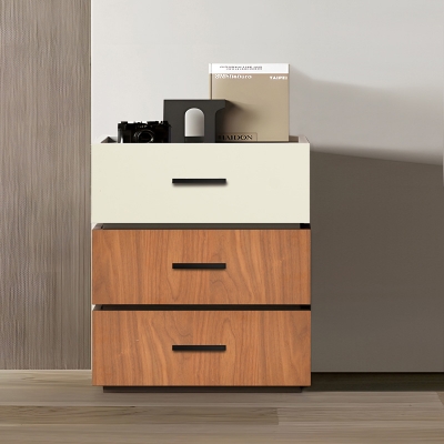 Κομοδίνο Sonlen pakoworld mdf σε καρυδί-μπεζ απόχρωση 60x40x66εκ Κομοδίνο Sonlen pakoworld mdf σε καρυδί-μπεζ απόχρωση 60x40x66εκ