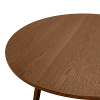 Τραπέζι Sedria pakoworld mdf καρυδί Φ120x75εκ Τραπέζι Sedria pakoworld mdf καρυδί Φ120x75εκ