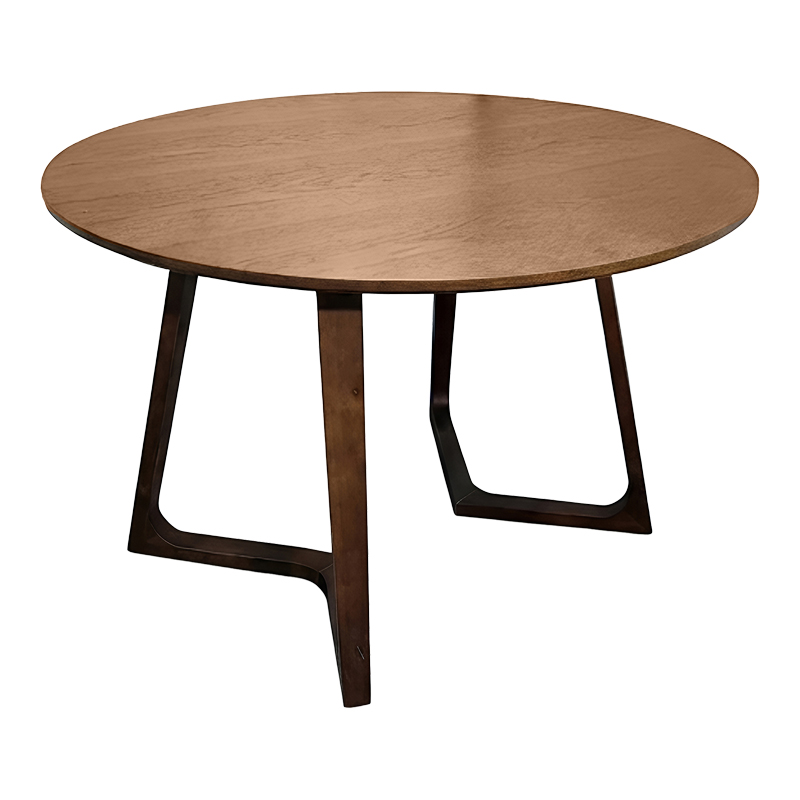 Τραπέζι Sedria pakoworld mdf καρυδί Φ120x75εκ Τραπέζι Sedria pakoworld mdf καρυδί Φ120x75εκ