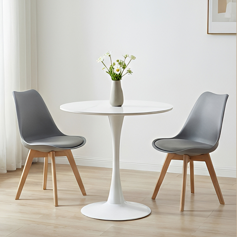 Τραπέζι Balou I pakoworld sintered stone σε λευκό μαρμάρου Φ70x74εκ Τραπέζι Balou I pakoworld sintered stone σε λευκό μαρμάρου Φ70x74εκ