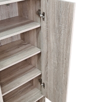 Παπουτσοθήκη Ντουλάπι Lemba pakoworld sonoma 80x33x120εκ Παπουτσοθήκη Ντουλάπι Lemba pakoworld sonoma 80x33x120εκ