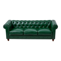 Kαναπές τριθέσιος τ. Chesterfield pakoworld pu κυπαρισσί 203x84x67εκ Kαναπές τριθέσιος τ. Chesterfield pakoworld pu κυπαρισσί 203x84x67εκ