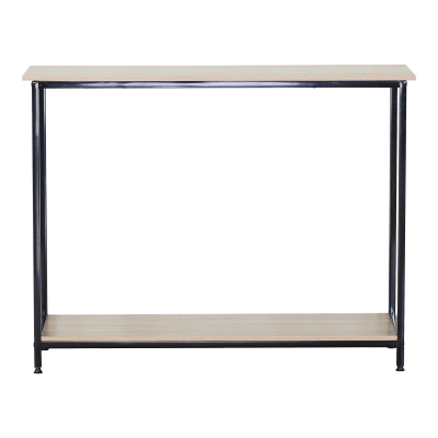 Κονσόλα Shima pakoworld oak- μαύρο μέταλλο 106x35x81εκ Κονσόλα Shima pakoworld oak- μαύρο μέταλλο 106x35x81εκ