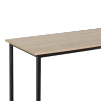 Κονσόλα Shima pakoworld oak- μαύρο μέταλλο 106x35x81εκ Κονσόλα Shima pakoworld oak- μαύρο μέταλλο 106x35x81εκ