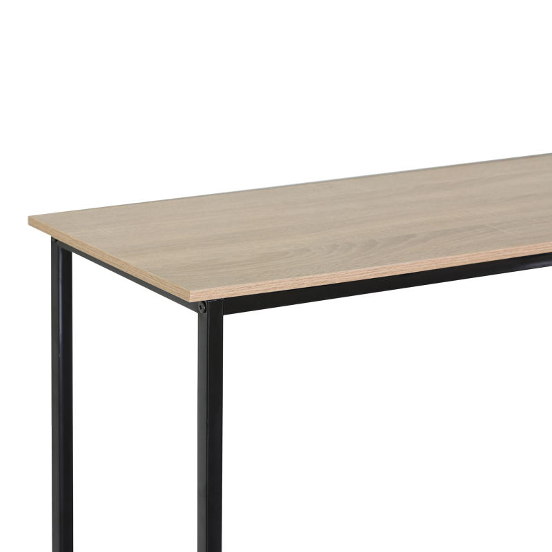 Κονσόλα Shima pakoworld oak- μαύρο μέταλλο 106x35x81εκ Κονσόλα Shima pakoworld oak- μαύρο μέταλλο 106x35x81εκ