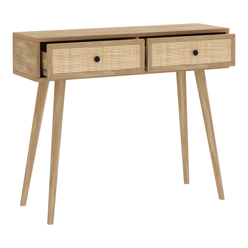 Κονσόλα Oslo pakoworld sonoma 100x29x81εκ Κονσόλα Oslo pakoworld sonoma 100x29x81εκ