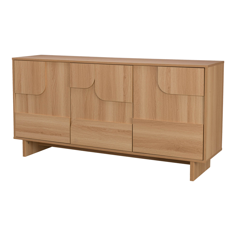 Μπουφές Jenfia pakoworld mdf σε φυσική απόχρωση 150x39x75,5εκ Μπουφές Jenfia pakoworld mdf σε φυσική απόχρωση 150x39x75,5εκ