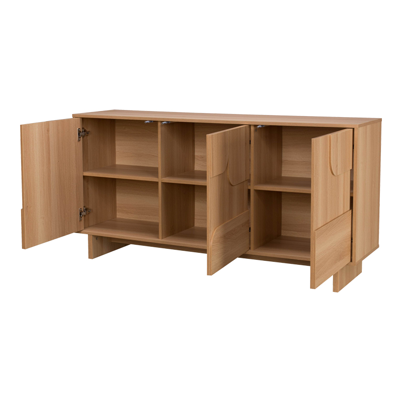 Μπουφές Jenfia pakoworld mdf σε φυσική απόχρωση 150x39x75,5εκ Μπουφές Jenfia pakoworld mdf σε φυσική απόχρωση 150x39x75,5εκ
