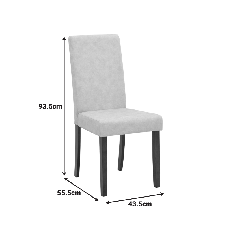 Καρέκλα Zeben pakoworld εκρού ύφασμα με καρυδί rubberwood 43,5x55,5x93,5εκ Καρέκλα Zeben pakoworld εκρού ύφασμα με καρυδί rubberwood 43,5x55,5x93,5εκ