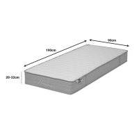 Στρώμα Nemesis pakoworld pocket spring roll pack διπλής όψης aloe vera 20-22cm 90x190εκ Στρώμα Nemesis pakoworld pocket spring roll pack διπλής όψης aloe vera 20-22cm 90x190εκ