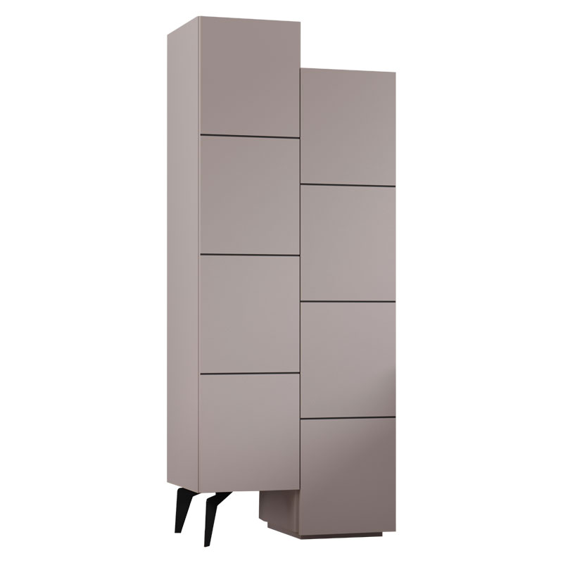 Στήλη Romane pakoworld μόκα 62.2x37.4x155.4εκ