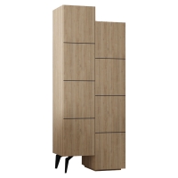 Στήλη Romane pakoworld φυσικό 62.2x37.4x155.4εκ