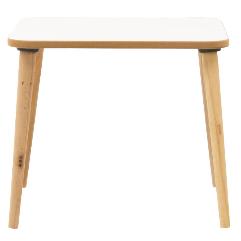 Παιδικό τραπεζάκι Jerry pakoworld λευκό-φυσικό 50x50x43εκ Παιδικό τραπεζάκι Jerry pakoworld λευκό-φυσικό 50x50x43εκ