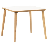 Παιδικό τραπεζάκι Jerry pakoworld λευκό-φυσικό 50x50x43εκ Παιδικό τραπεζάκι Jerry pakoworld λευκό-φυσικό 50x50x43εκ