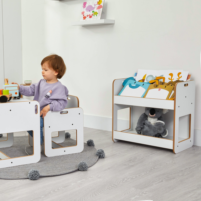 Ραφιέρα Dovere pakoworld λευκό mdf 56x34x55εκ Ραφιέρα Dovere pakoworld λευκό mdf 56x34x55εκ