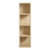 Ραφιέρα επιδαπέδια Pratel pakoworld σε oak απόχρωση 25x27x95εκ