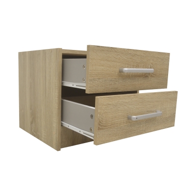 Κομοδίνο OLYMPUS pakoworld με 2 συρτάρια σε sonoma απόχρωση 47.5x40.5x40.5εκ Κομοδίνο OLYMPUS pakoworld με 2 συρτάρια σε sonoma απόχρωση 47.5x40.5x40.5εκ