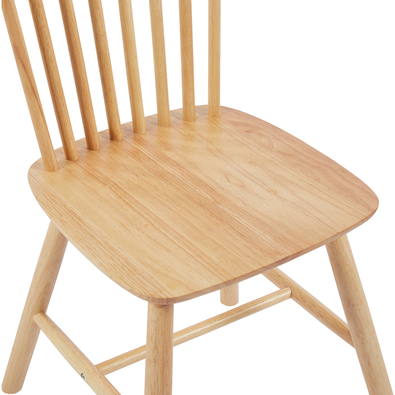 Καρέκλα Melia pakoworld rubberwood σε φυσική απόχρωση 45x51x87εκ Καρέκλα Melia pakoworld rubberwood σε φυσική απόχρωση 45x51x87εκ
